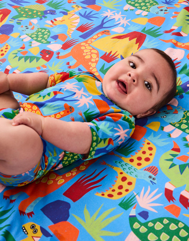 Kip&Co - Organic Cotton Baby Fitted Sheet Cot - Babies