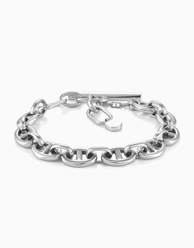 Fossil - Heritage Silver Tone Bracelet