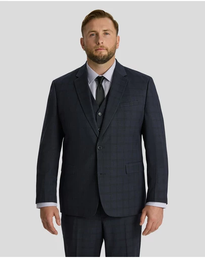 Johnny Bigg - Henry Check Stretch Suit Jkt