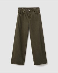 M.N.G - Low-Rise Barrel Jeans