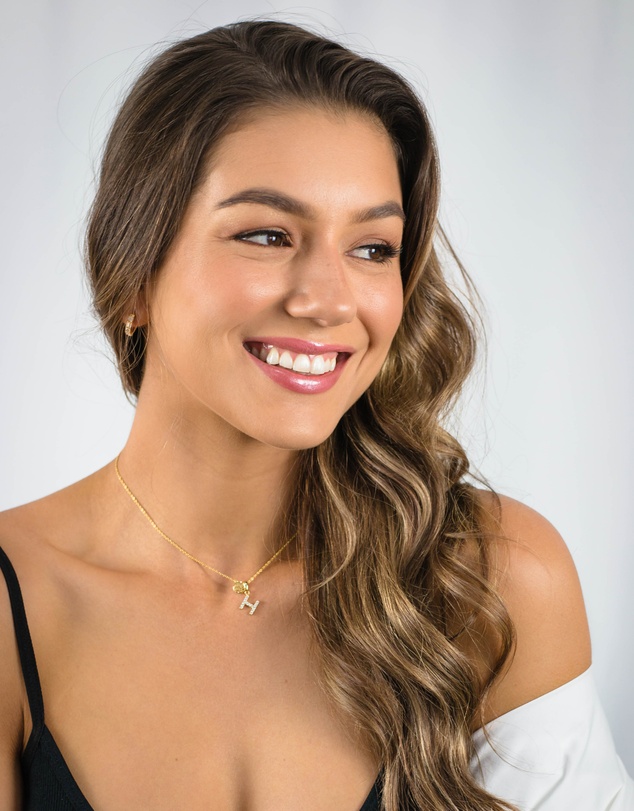 Georgini - Georgini Luxury Letters H Initial Pendant Gold