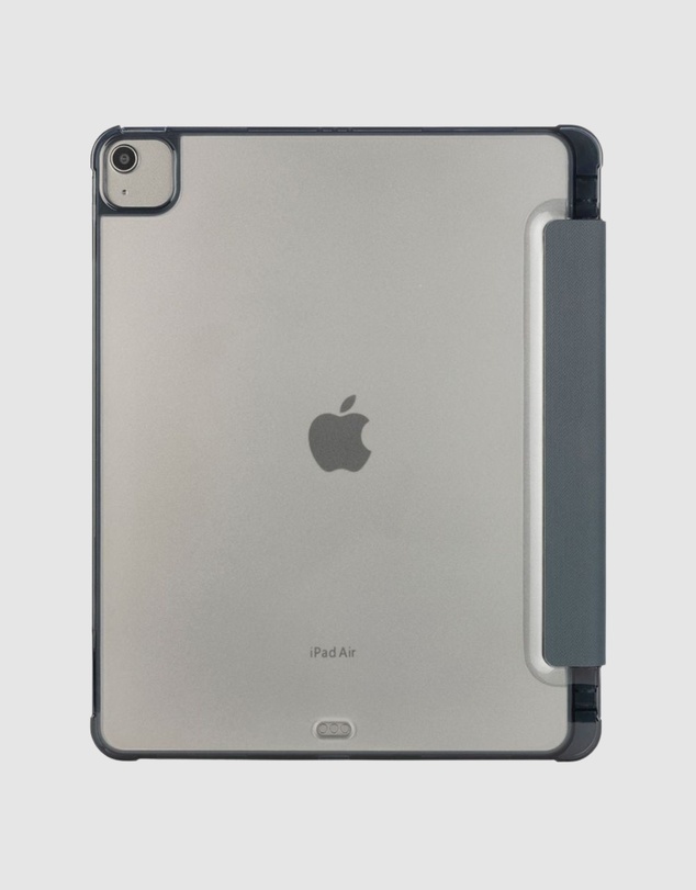 Tucano - Tucano Satin Folio Case Dark Blue for iPad Air 13 Inch M2 2024 with Pencil Holder and Stand