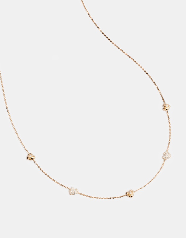 By Charlotte - You Have My Heart Charm Choker