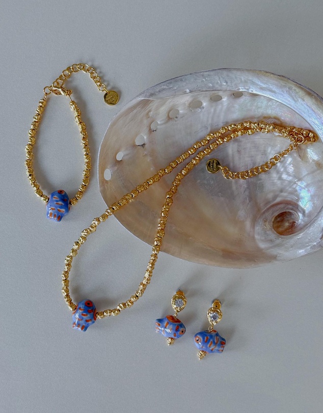 Amber Sceats - Azurefin Bracelet in Blue