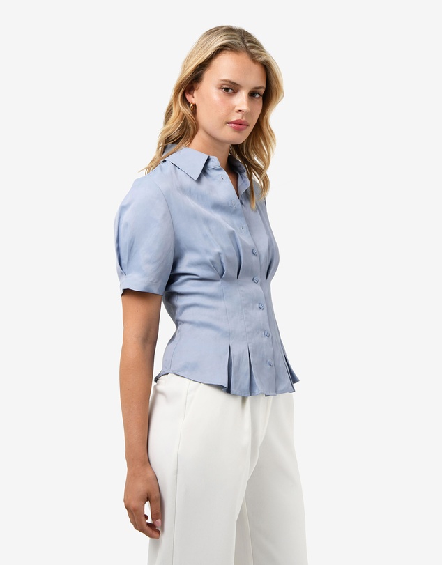 Forcast - Paige Short Sleeve Blouse