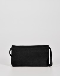 Cobb & Co - Stirling Leather Smart-Phone Card Holder Crossbody Wallet