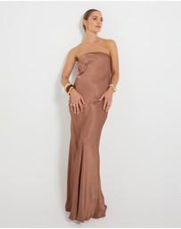 Pasduchas - Quinn Strapless Maxi Dress