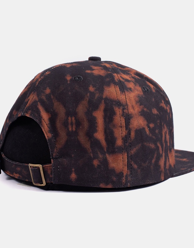Fallen Footwear - Fallen Footwear Claw Hat Flat Visor 3D EVA Embroidery - Black Orange