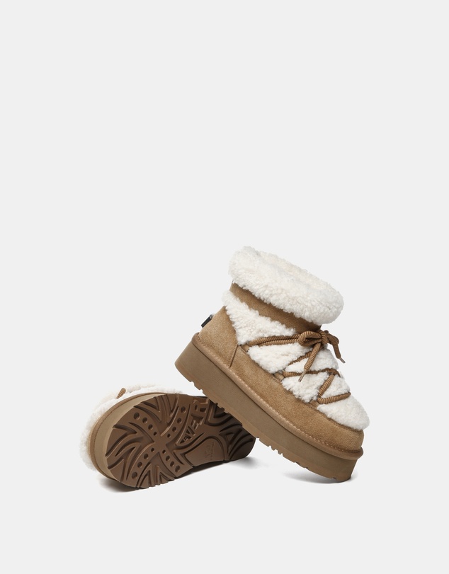 EVERAU - EverAU Ugg Short Carmen Cow Suede Upper UGG Boots