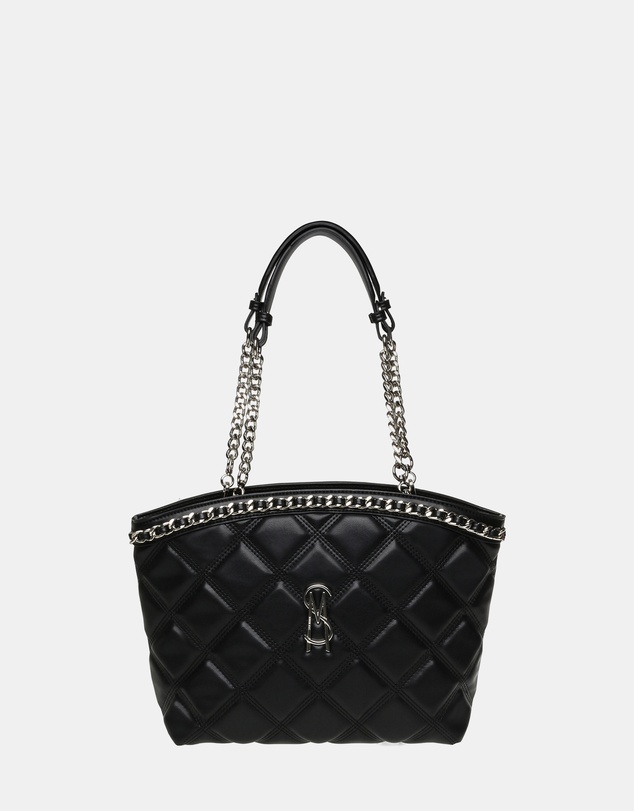 Steve Madden - BSole Black Silver Handbag
