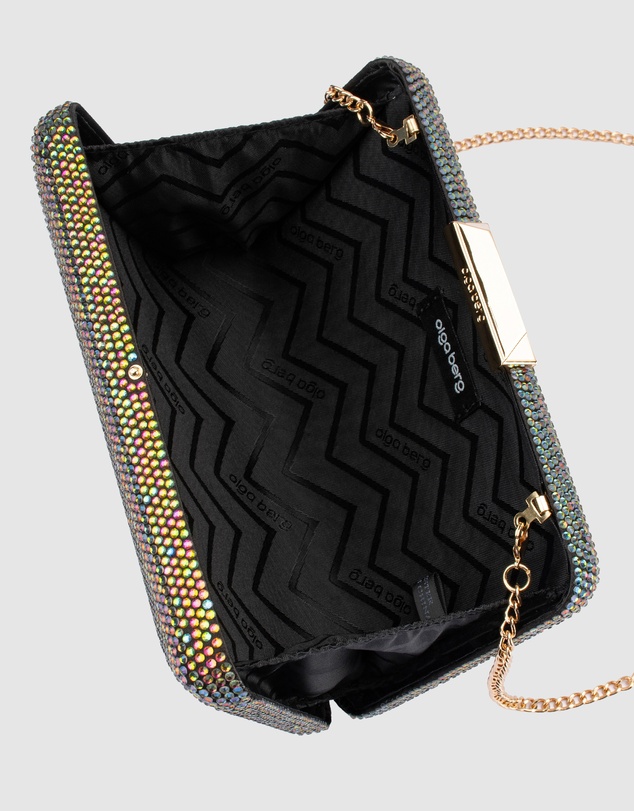 Olga Berg - Edith Iridescent Clutch