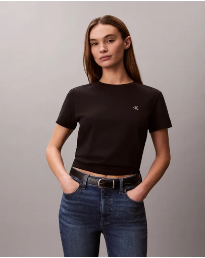 Calvin Klein Jeans - Monogram Jersey Slim T-Shirt