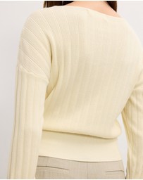 The Fated - Miles Boat Neck Top