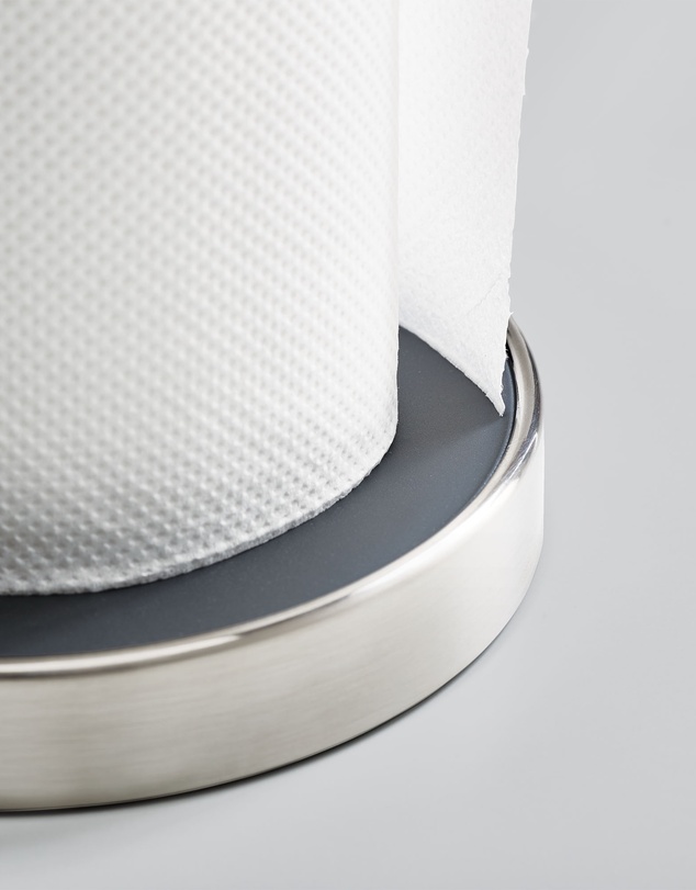 Joseph Joseph - Push&Tear™ Easy-Tear Kitchen Roll Holder (Grey)