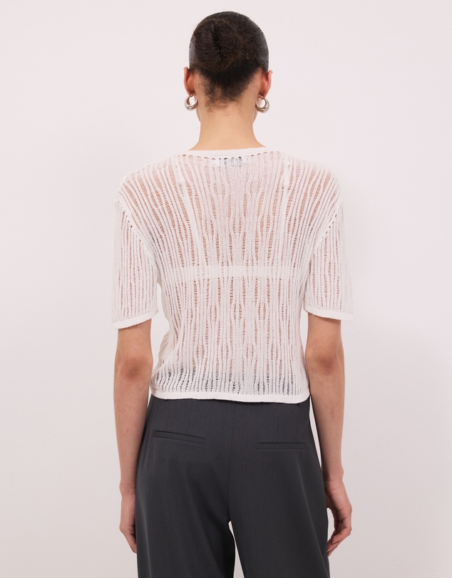 Calli - Boston High Neck Knit Top