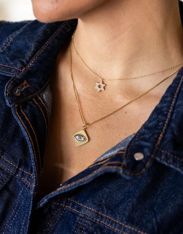 Chuchka - Eliana Mini Magen David Necklace