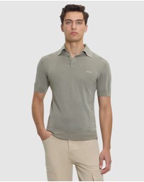 GUESS - Cree Knitted Polo Sweater Shirt