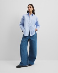 Country Road - Oversized Australian Cotton Oxford Shirt