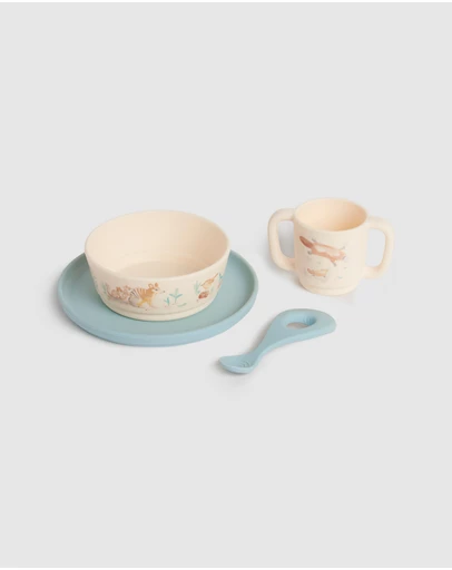Purebaby - Silicone Feeding Set- Babies