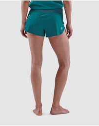 SKINS - SKINS Compression Series-3 Women's Run Shorts Teal Running Activewear
