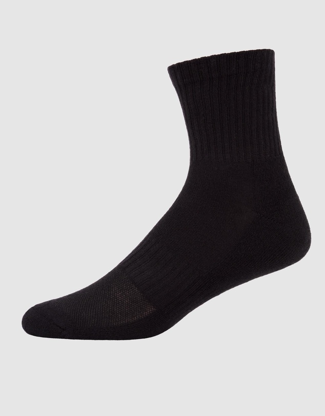 Pussyfoot - 9 Pack Unisex Sport Quarter Crew Socks
