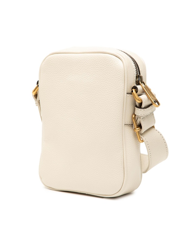Pre-Loved by Azura Reborn - Pre-Loved Mini Grained Calfskin Logo Crossbody