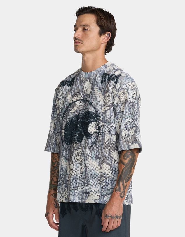 RVCA - Mens Tapout Mesh Jersey T-Shirt
