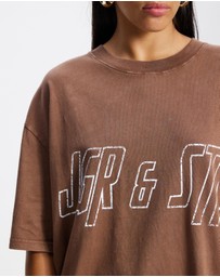 JGR & STN - Haze Oversized T-Shirt - ICONIC EXCLUSIVE