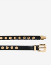 Forcast - Kayla Studs Leather Belt