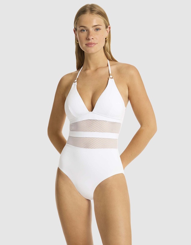 Sea Level Australia - Drift Longline Halter One Piece