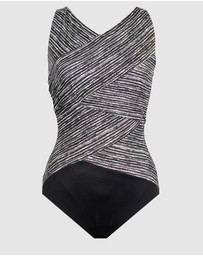 Miraclesuit Swimwear  - Selenite Brio High Neck Underwired One-Piece Shaping Swimsuit