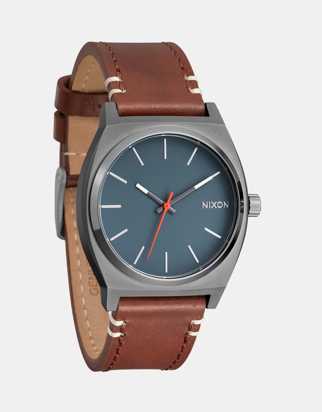 Nixon - Time Teller Leather Watch