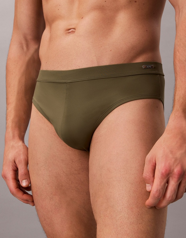 Calvin Klein - CK Black Knit Swim Briefs