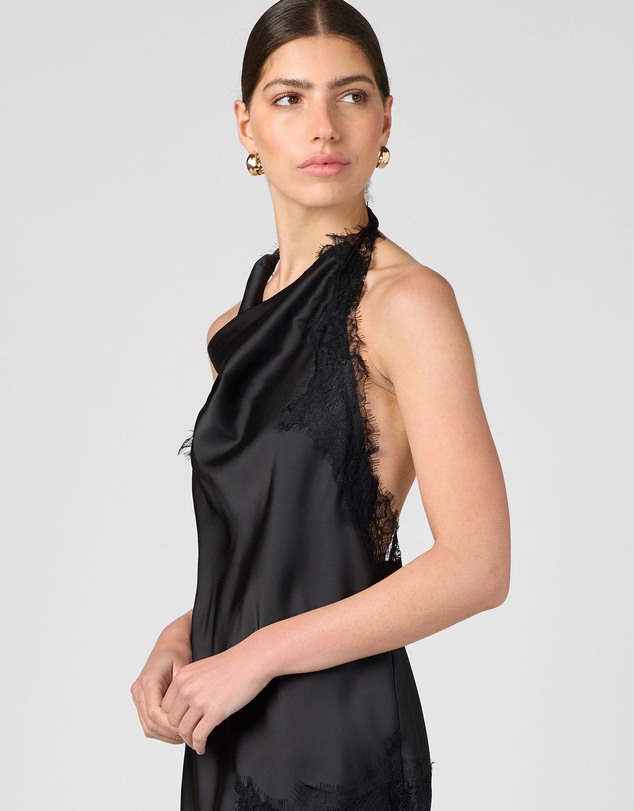 MVN - Lace Halter Neck Top