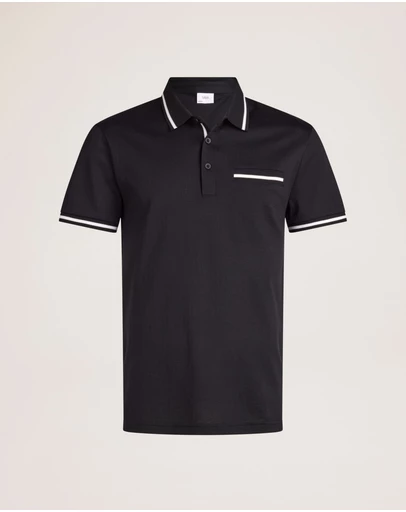 SABA - Ted Textured Cotton Polo