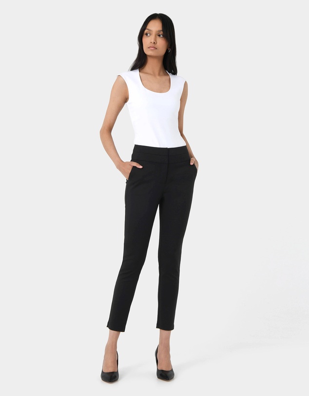 Forcast - Myah Double Waistband Pants