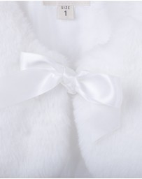 Designer Kidz - Sassy Baby Faux Fur Jacket