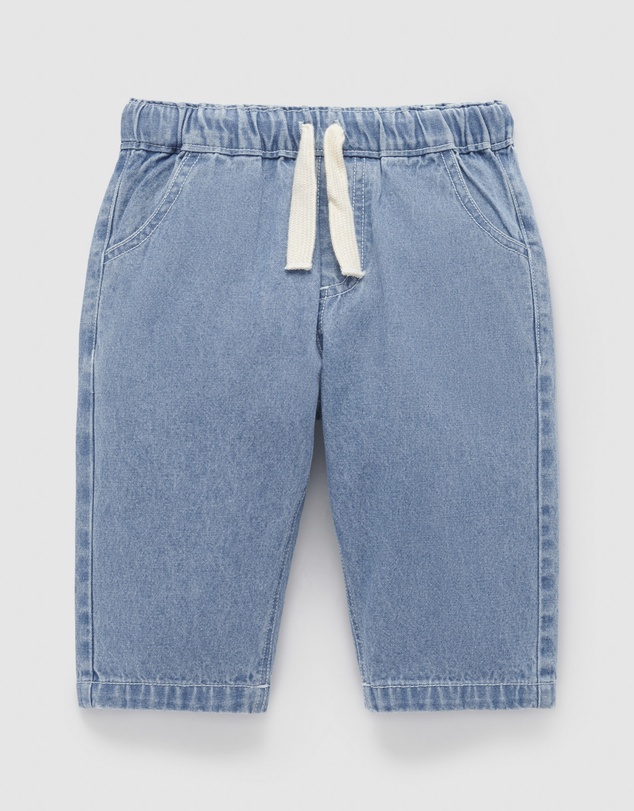 Purebaby - Pull on Relaxed Jeans -Kids-Babies