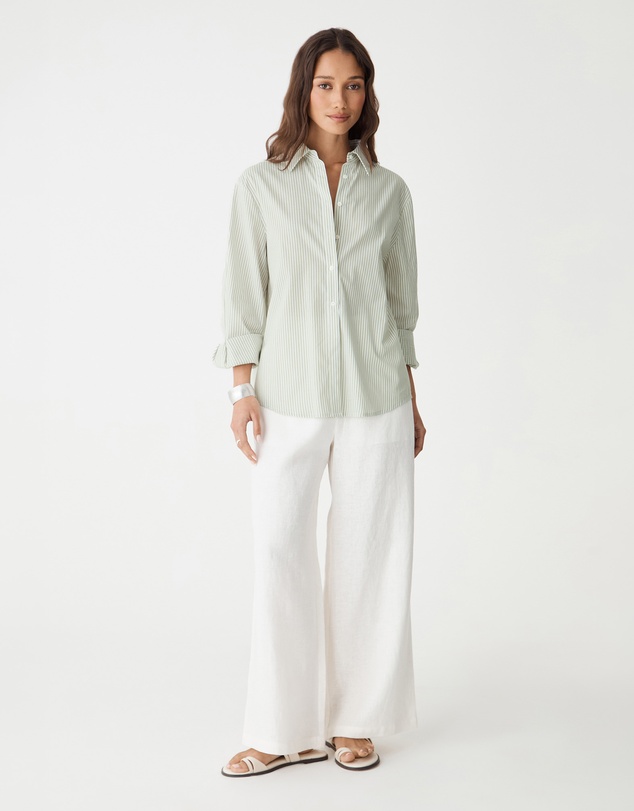 Forcast - Samara 2 Cotton Striped Shirt