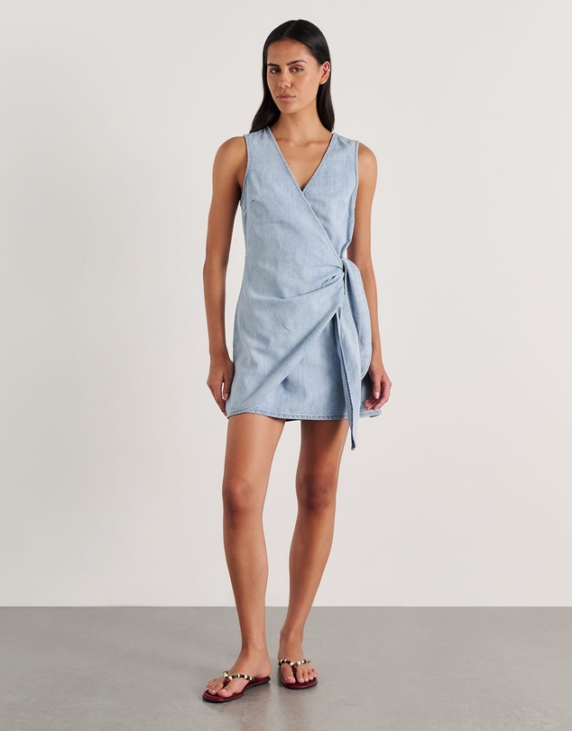 Jag - Loe Wrap Mini Dress