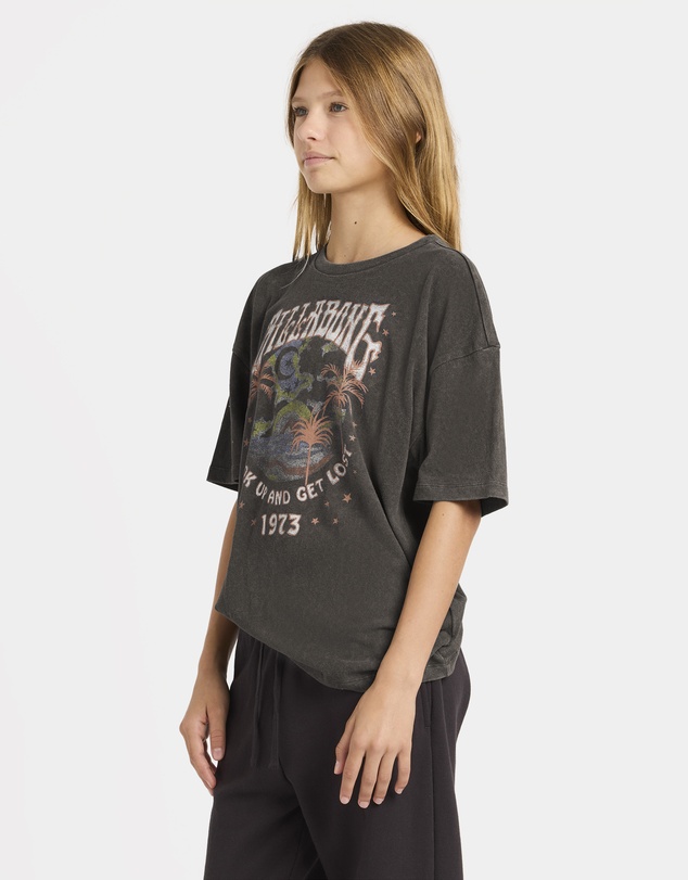 Billabong Kids - Girls 6 to 16 Celestial Being Oversized T-Shirt