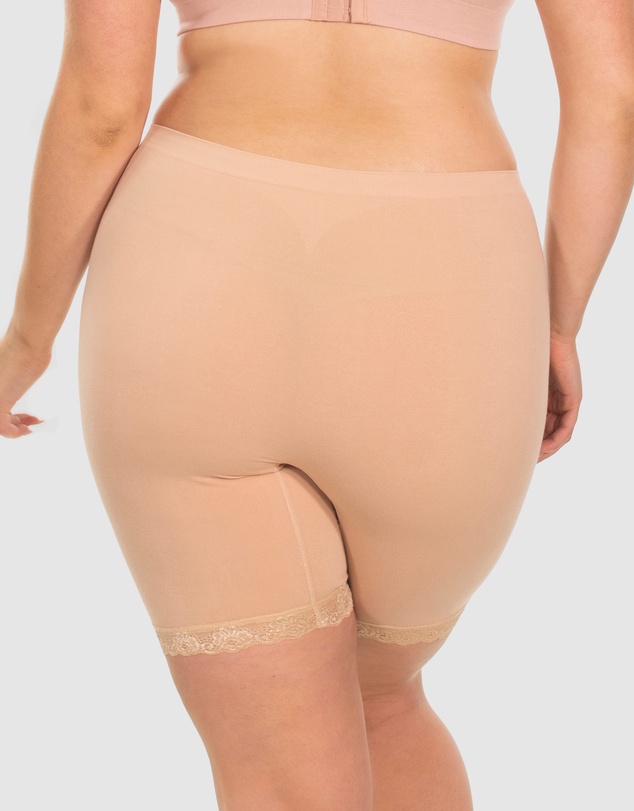 B Free Intimate Apparel - Mid Rise Anti-Chafing Cotton Shorts