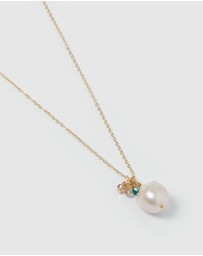 Miz Casa and Co - Avalon Pearl Pendant Necklace