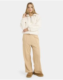 Billabong - Womens Rising Tides Half Zip Fleece Jumper