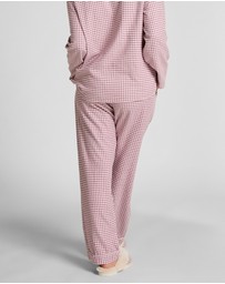Hunkemoller - Flannel Check Essential Pants