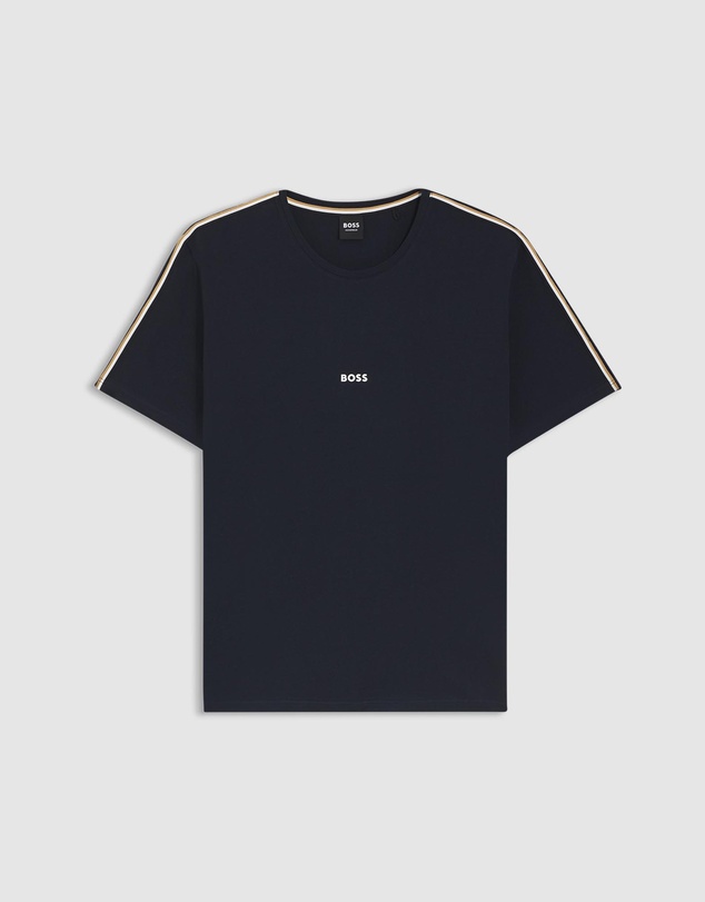 BOSS - Logo-Print Pyjama Top