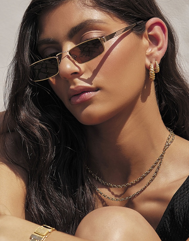 Arms Of Eve - Tilly Gold Hoop Earrings