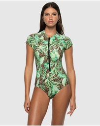 Nip Tuck Swim - Exotic Eden Una Sunsuit One Piece
