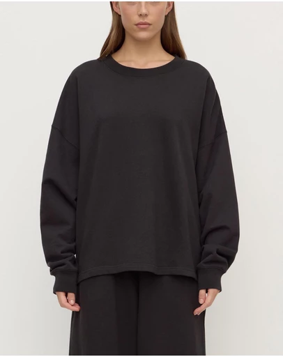 Assembly Label - Brushed Cotton Lounge Sweater