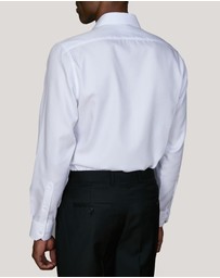 Abelard - Zengi Zig-Zag Twill Slim Fit Shirt